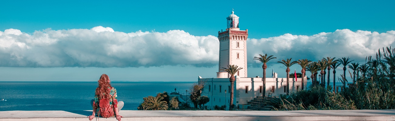 Blue Gate in old town of Fes